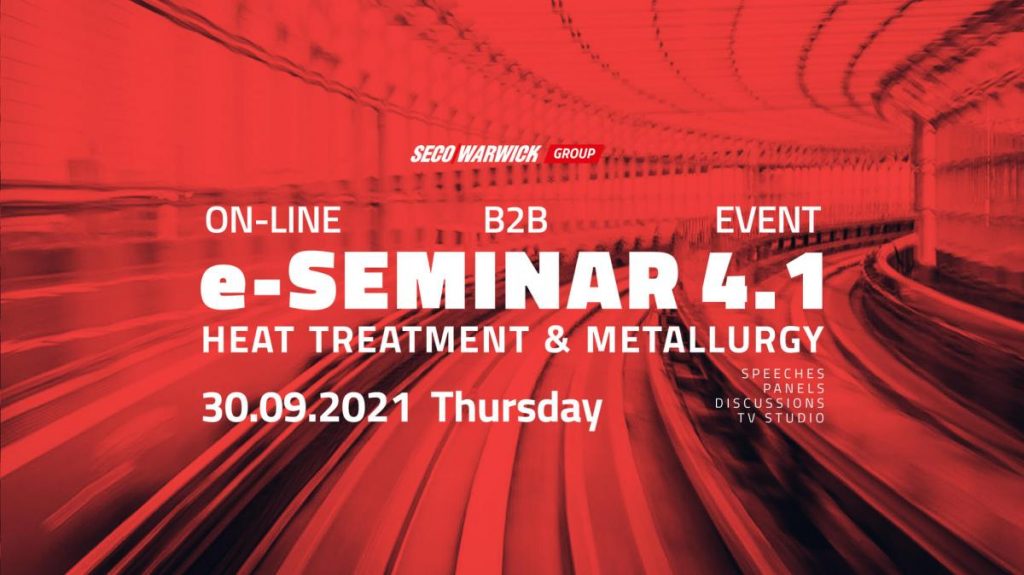 e-SEMINAR 4.1 Heat Treatment & Metallurgy 2021
